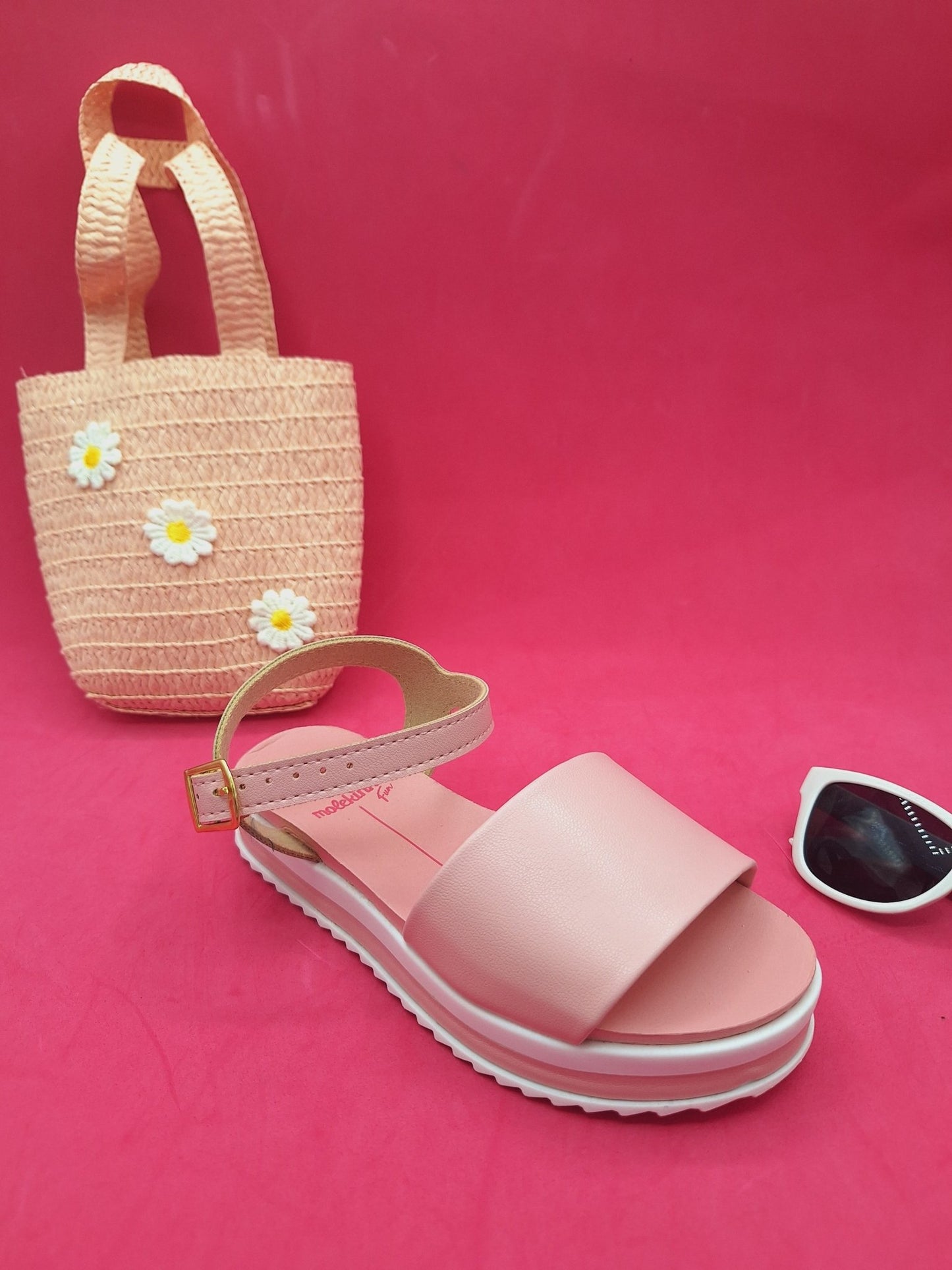 Sandalias Rosadas Molekinha - Magicas Princesas RD