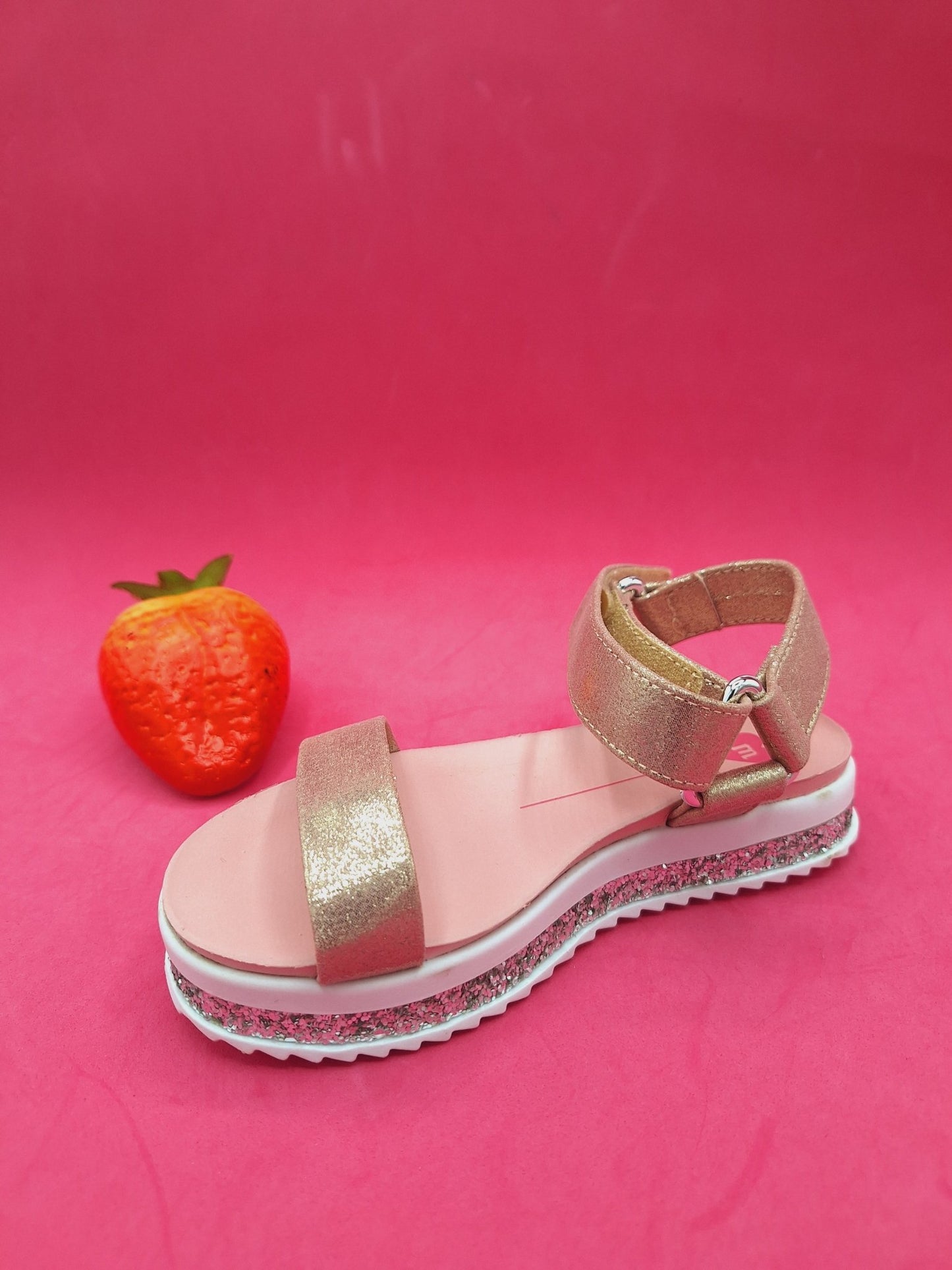 Sandalia Dorada Molekinha . - Magicas Princesas RD