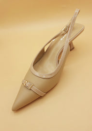 Zapatilla Beige