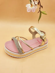 Sandalias doradas Molekinha