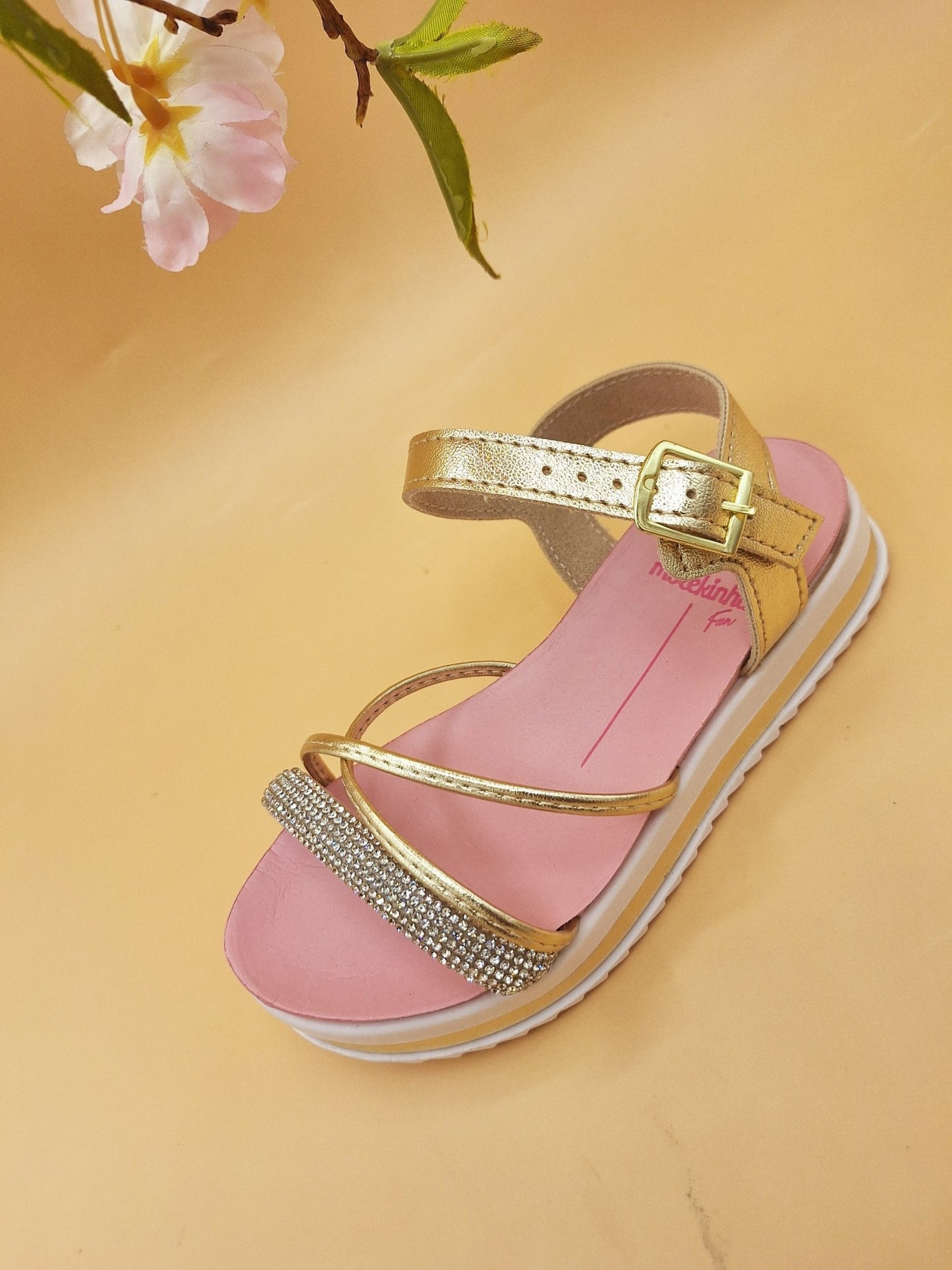 Sandalias doradas Molekinha - Magicas Princesas RD