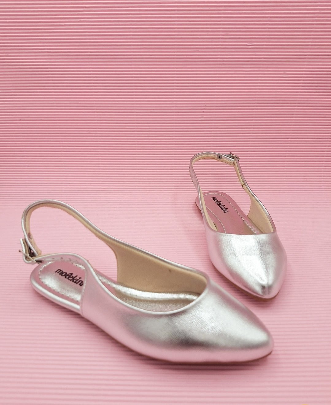 Zapatillas Plateadas Molekinha - Magicas Princesas RD