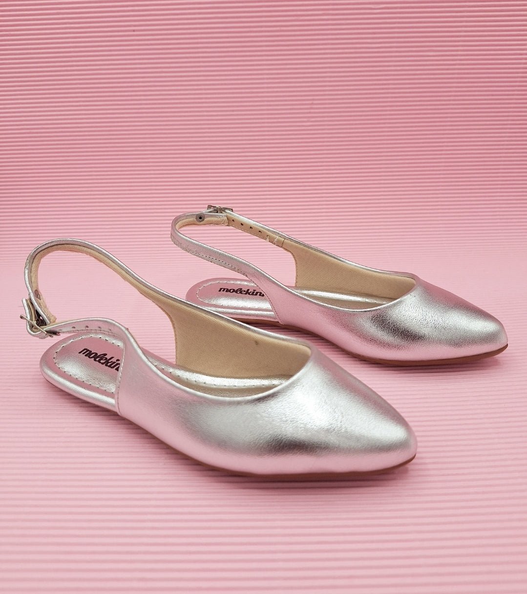 Zapatillas Plateadas Molekinha - Magicas Princesas RD