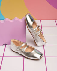 Ballerina Plateada Molekinha