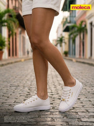 Tenis Blancos Moleca