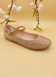 Zapatilla Dorada