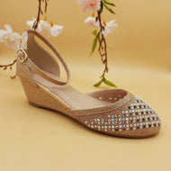Zapatilla Dorada.