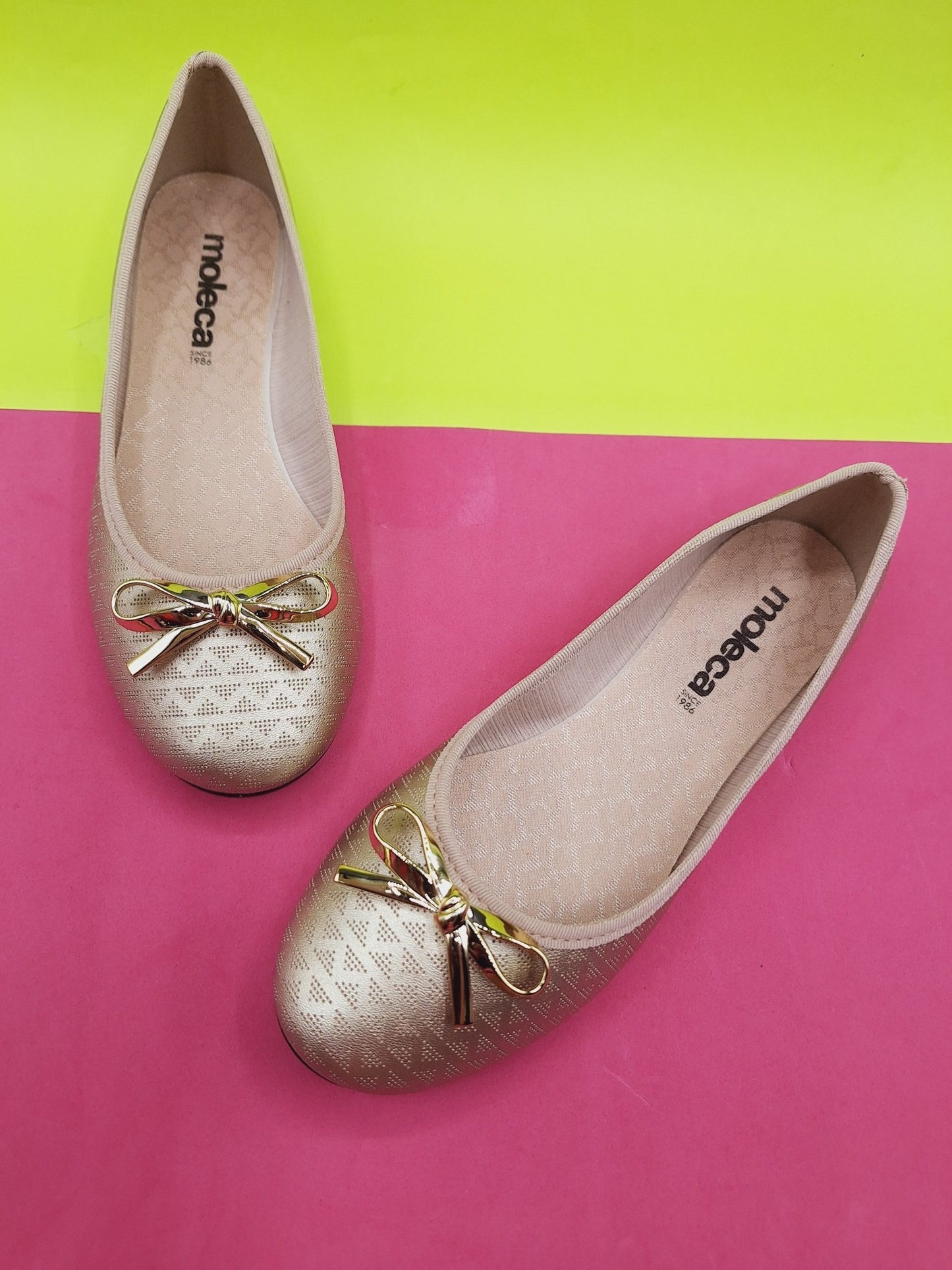 Flats Moleca Doradas - Magicas Princesas RD