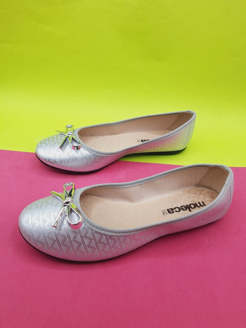 Flats Moleca  Plateada
