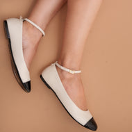 Ballerina Blanca/Negro