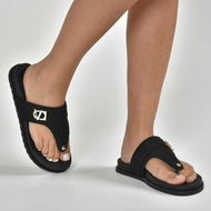Sandalias Negras