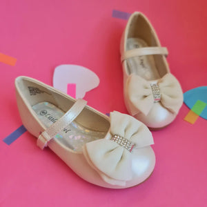 Ballerinas crema.