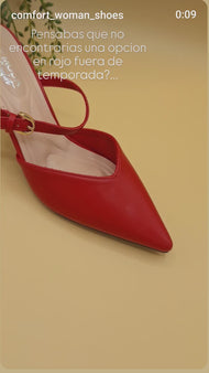 Zapatilla Roja